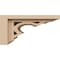 Ekena Millwork 5"W x 10"D x 5"H Wide Sheridan Rough Cedar Woodgrain TimberThane Corbel, Primed Tan CORUR05X10X05SHERCPR - alternate 6